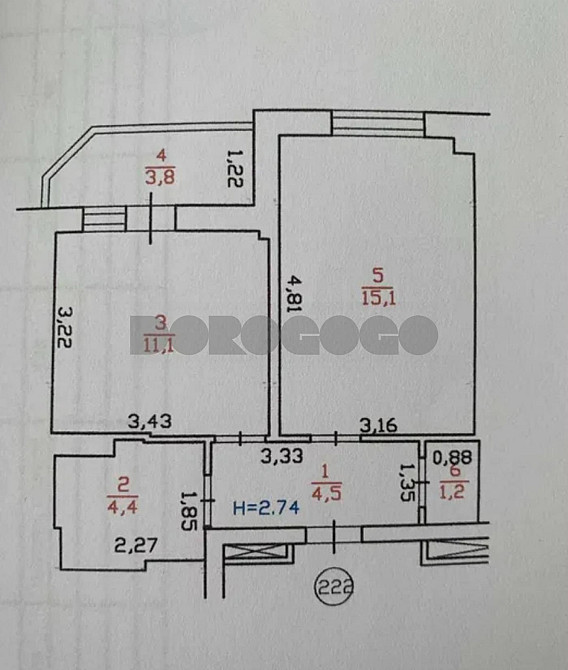 Продаж 1кім. квартири ЖК " Авіа Квартал "  Вишневе, вул. Вітянська Вишневое - изображение 7