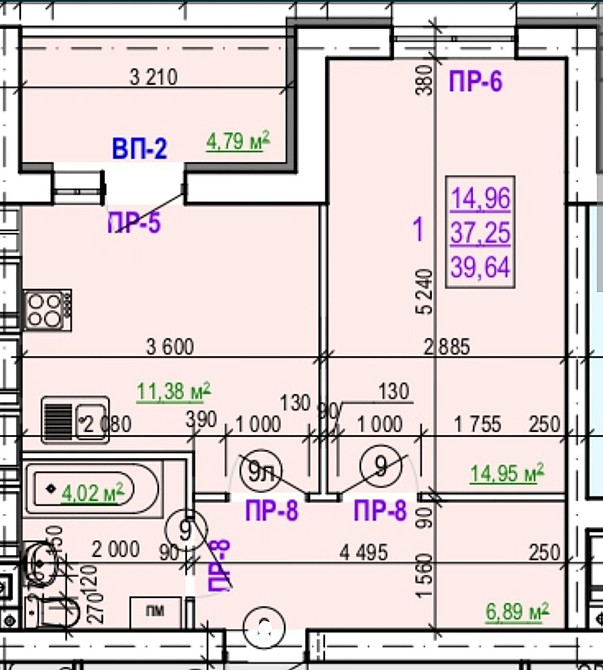 Прожам 1 ком квартиру в жилом комплексе ЖК Валентиновская Дом 4.L Харків - зображення 2