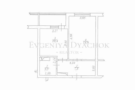 Ревуцкого 40-Б, ЖК «Лебединый», 40 кв.м. - с видом на озеро (єОселя) Київ