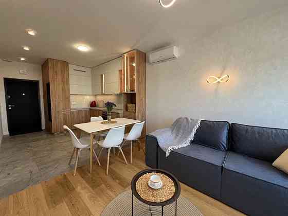 Видова 1к квартира новим ремонтом в ЖК White Lines,м. Голосіївська 2хв Київ