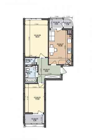 Продаж 2кімнатної квартири у новобудові. По вул. Трускавецькій. Сокільники