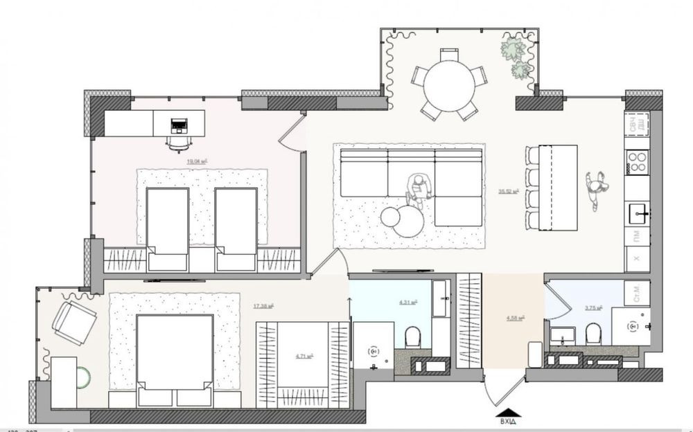 Продажа квартиры ЖК Новопечерские Липки без ремонта 7 очередь, 87m2 Киев - изображение 8