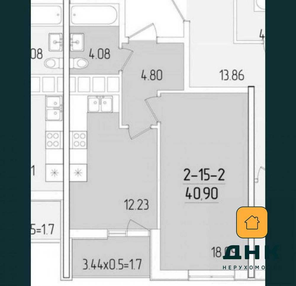 Краснова. Кадорр Сити.68 Жемчужина. Одесса - изображение 1