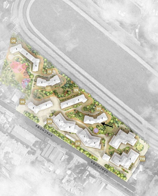 Краснова. Кадорр Сити.66 Жемчужина. Одесса - изображение 1