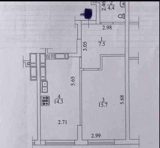 Простора 1к в ЖК "Чехов Парк ". Всі держ.програми Ирпень