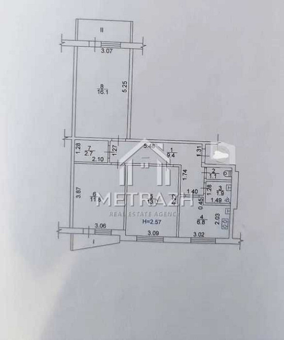 3к квартира в центре Алексеевки, ул Люд Свободы 39 в хорошем состоянии Харків - зображення 8