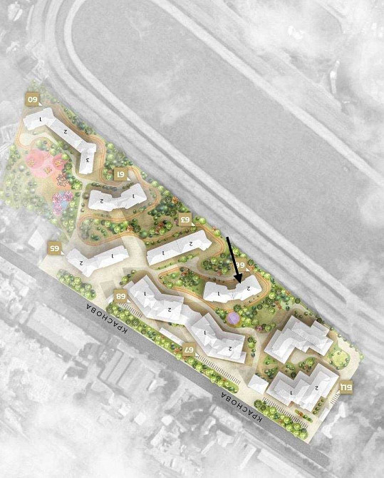 Краснова.Кадорр Сити.66 Жемчужина. Одесса - изображение 1