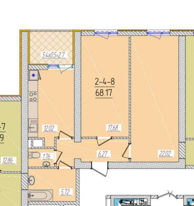 Краснова.Кадорр Сити.66 Жемчужина. Одесса - изображение 2