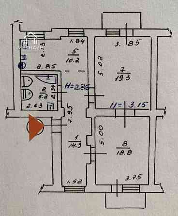 Продам 2 к квартиру метро. Аерокосмический проспект Харків