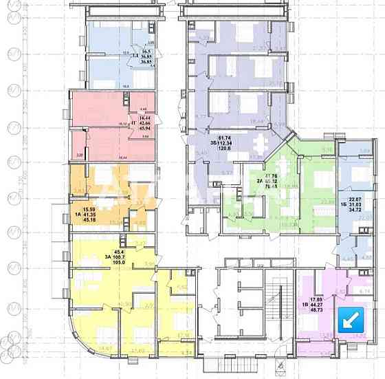 1-комнатная квартира в новом ЖК "Modern" Одесса