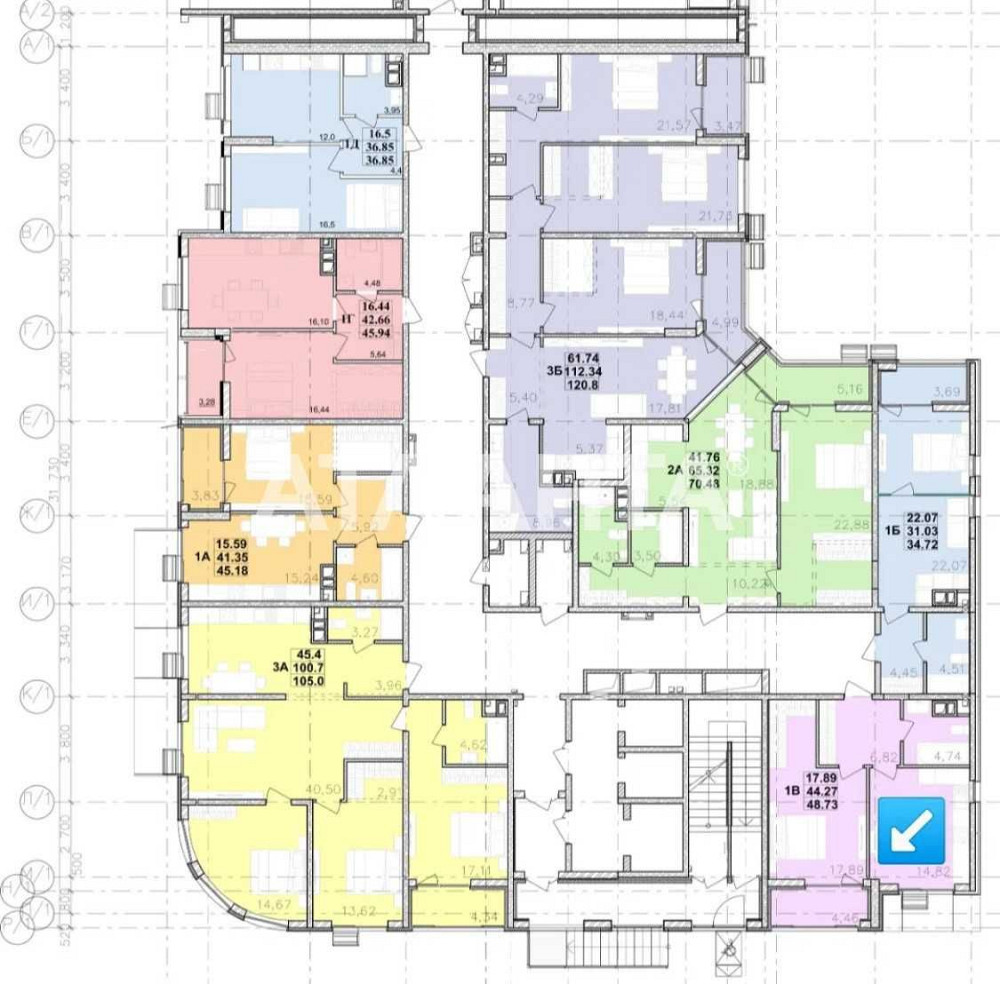 1-комнатная квартира в новом ЖК "Modern" Одесса - изображение 3
