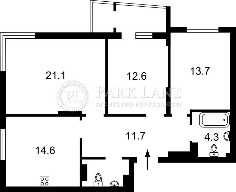 Продам 3к Виговського Гречка Маршала 10м ЖК Сирецькі сади Місто квітів Київ - зображення 3