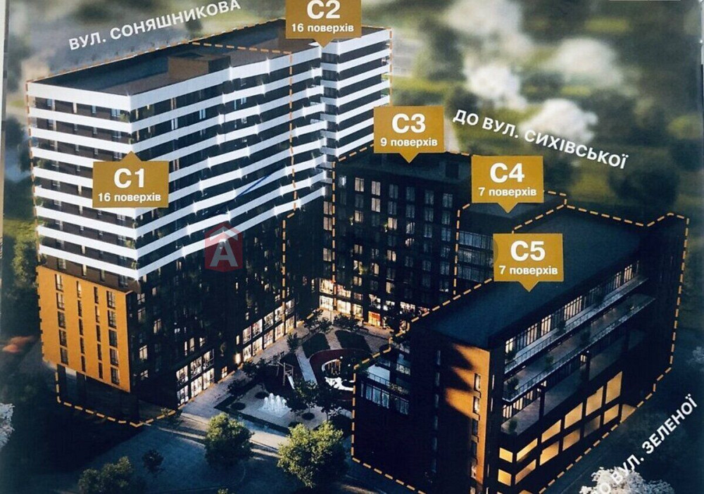 Продаж 1кім квартира в ЖК Auroom Solar , Сихів Львов - изображение 6