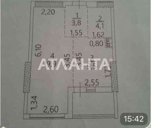 1-ком. квартира с АГВ на ул. Балковская в ЖК Клубный 7. Госпрограммы! Одесса