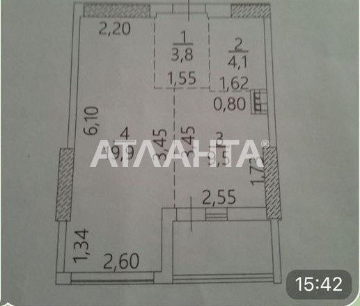 1-ком. квартира с АГВ на ул. Балковская в ЖК Клубный 7. Госпрограммы! Одесса - изображение 2