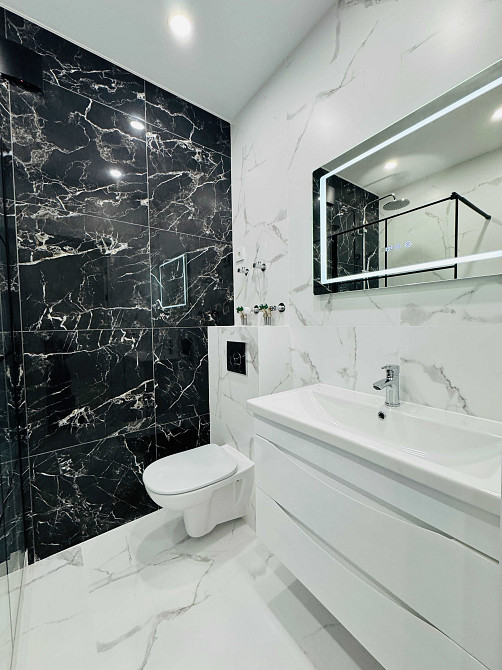 БЕЗ КОМІСІЇ, Евро 2к квартира з РЕМОНТОМ, ЖК Центральний Преміум Ирпень - изображение 6