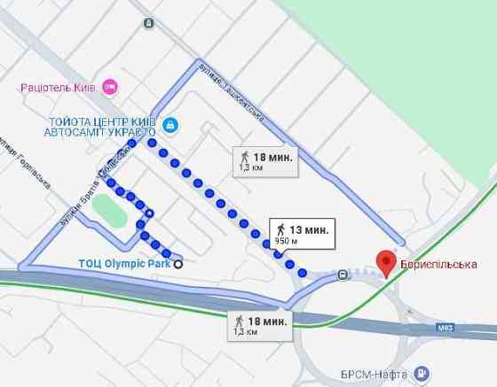 Продаж 1к квартири 35 м² ЖК «Olympiс Park», 13 поверх, м Бориспільська Київ