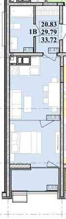 Продам! Срочно! Вы хотите  студию на 6  фонтана и в сданном доме Одесса