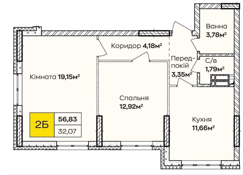 Продам квартиру ЖК Синергия Киев Киев, Кочерги Ивана 17 Київ - зображення 5