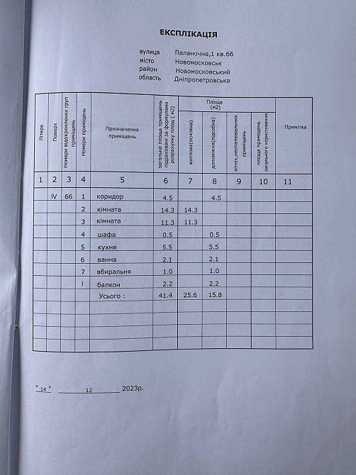 Продам 2к квартиру 41 м2 в г. Самар під ремонт Новомосковськ - зображення 6