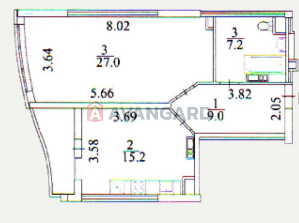 Продаж 1-К ЖК Сосновий Бір вул.Олевська 9 Київ - зображення 6