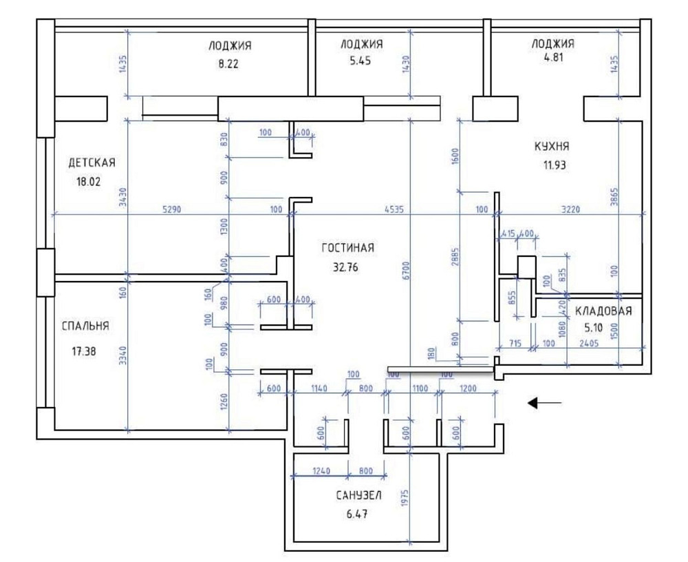 3-комнатная квартира ЖК Академгородок, кирпичный дом, Парк Победы Одеса - зображення 3