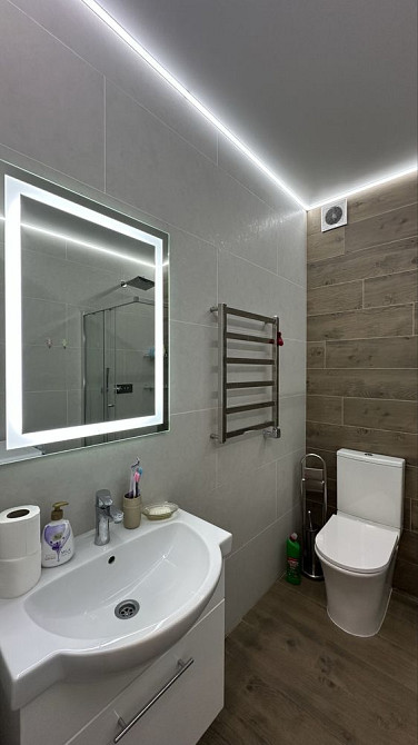 ОРЕНДА| Євродвокімнатна квартира з терасою | 66м2| ЖК Агам |Крюківщина Крюковщина - изображение 7