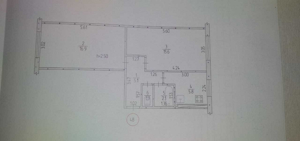 Здам в оренду 2- кімн. квартиру на 17 кв. по вул. Карбишева (Гладуша) Кривой Рог - изображение 1
