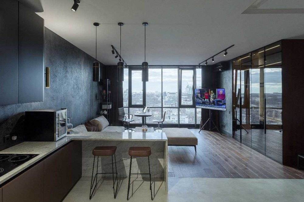 видео! стильная студия в жк Башня Чкалов Одеса - зображення 6