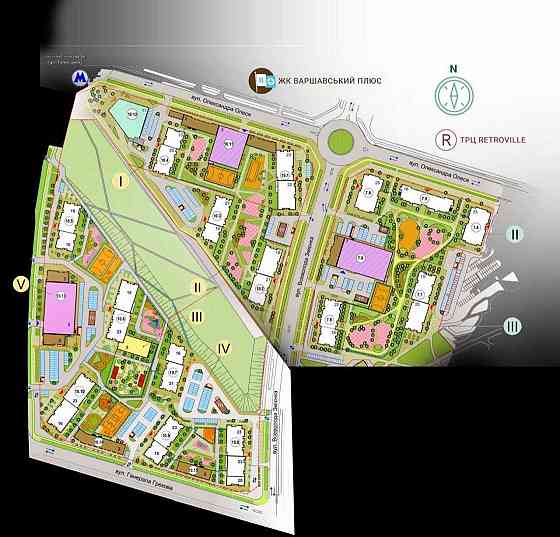 ЖК Варшавський -3, двокімнатна 2С5 в будинку 10.1, зданий Київ