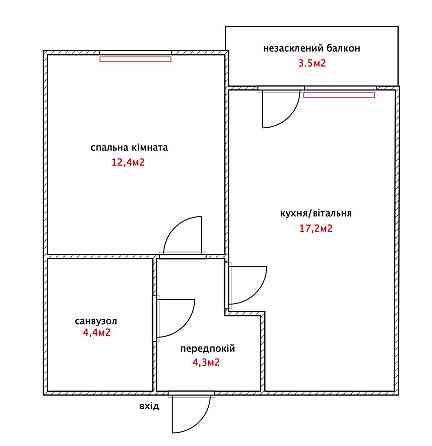 Без %; ЖК Амстердам; 1-кім; Газ; м. Житомирська 20хв їзди; Білогородка Белогородка (Киевская обл.)