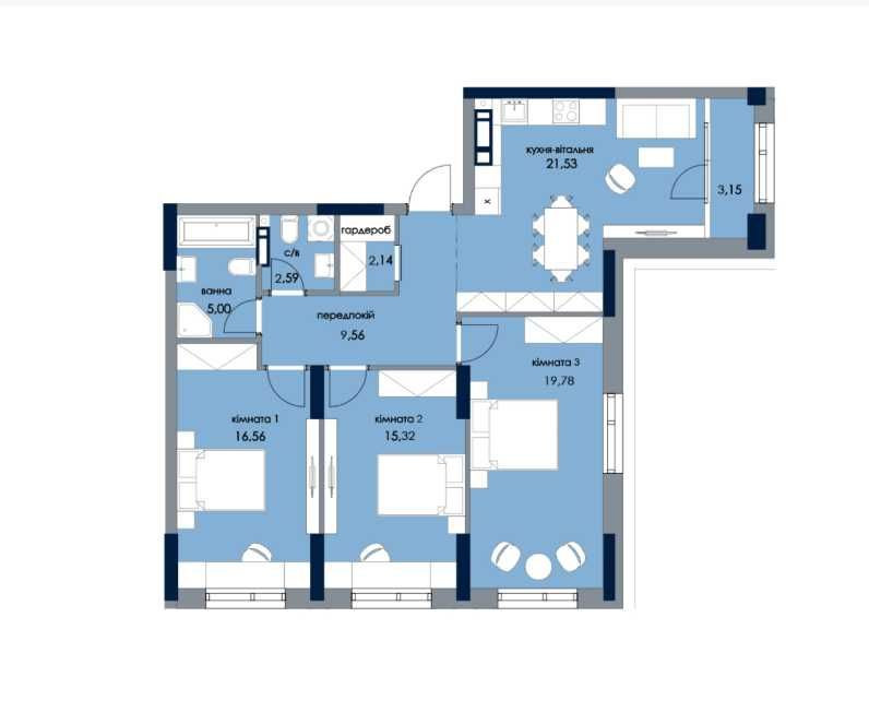 ЖК Новий Автограф Продажа 4 к квартири Дніпровський рн Київ - зображення 1