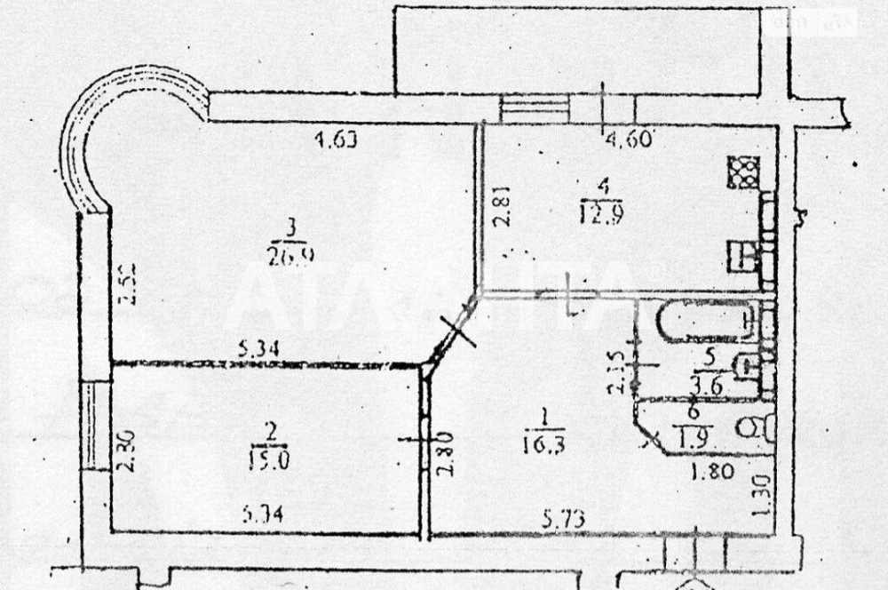 2-х комнатная квартира на ул. Балковской в ЖК "7 Самураев". 
Функциона Одеса - зображення 4