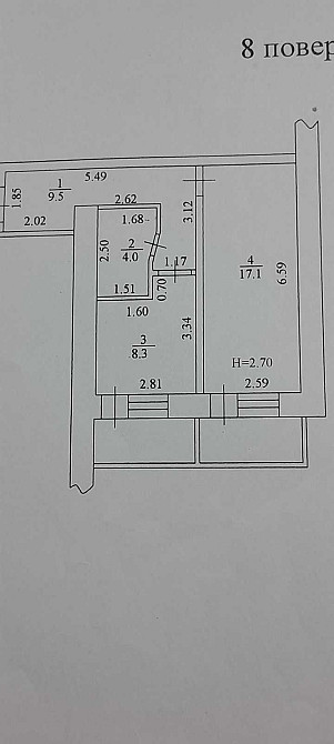 LS-14 Сдам в аренду 1 ком. квартиру новострой Салтовка Родниковая 9а Харків - зображення 8