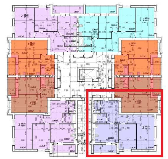 35000$! ЖК Мира 3! Продам 2 ком квартиру пл 74м2, этаж 8й!Документы! A Харьков - изображение 3