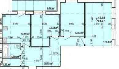 Є-Відновлення.3к в новобудові ЖК Мира-3.ХТЗ.Индустриальна.Q Харків