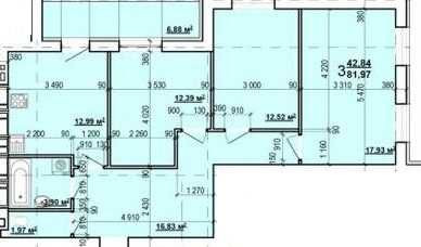 Є-Відновлення.3к в новобудові ЖК Мира-3.ХТЗ.Индустриальна.Q Харків - зображення 3