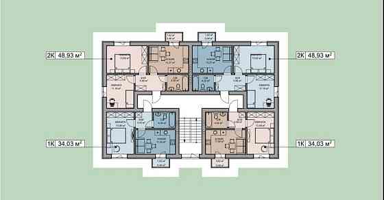 2к квартира у Ворзелі клубний будинок Ворзель