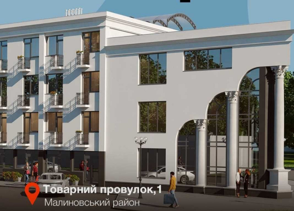 1 ком. в новом малоэтажном жилом комплексе близко к центру Одеса - зображення 3