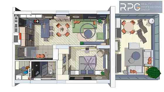 Продаж 2к квартири з терассою ЖК Новий Автограф Київ