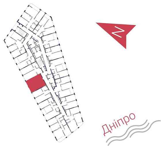 1к квартира 49.58м2, ЖК Грейт (Great), 9 буд., 1R5, 11 поверх. Без%. Київ