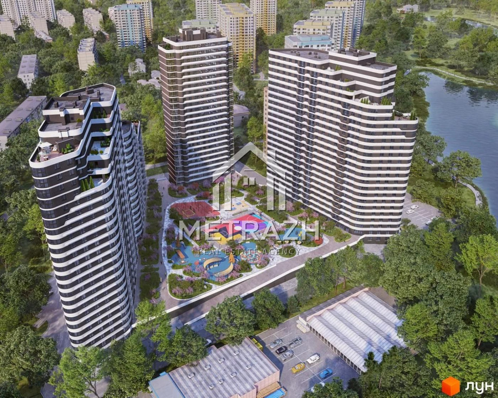 ТОП ЦІНА! Яскрава 1к квартира 45 м² ЖК " Паркові озера " Київ - зображення 4
