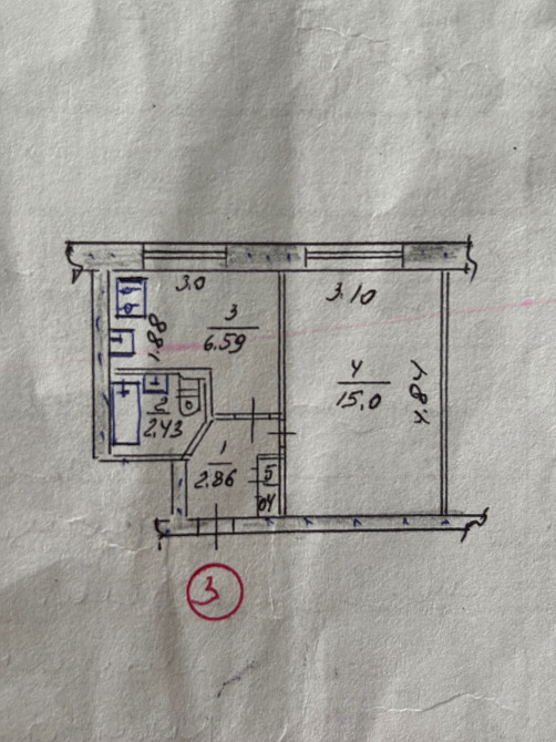 Продам 1-кімн. КВ р-н Кічкас. Запоріжжя. Запорожье - изображение 8