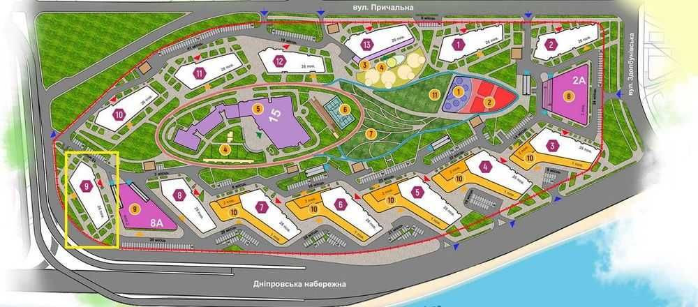 2к квартира 74,17 м2, ЖК Грейт (Great), 9 буд., 2R5, 15 поверх. Без%. Київ - зображення 4