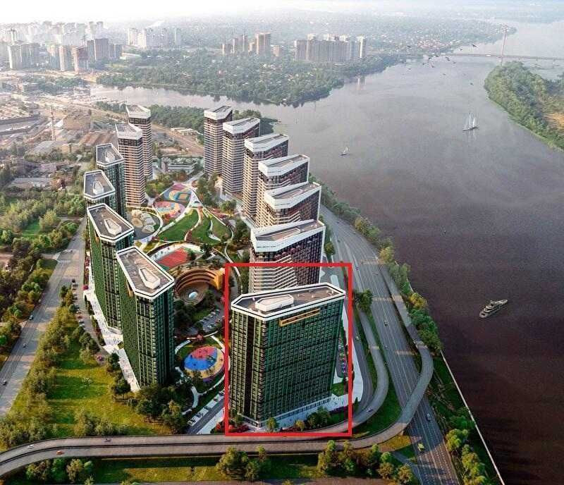 2к квартира 74,17 м2, ЖК Грейт (Great), 9 буд., 2R5, 15 поверх. Без%. Київ - зображення 1