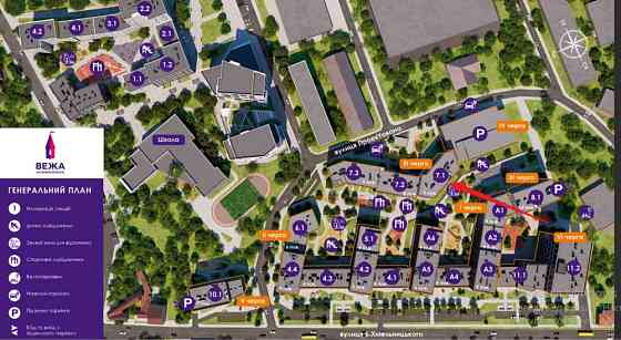 Продається квартира ЖК Містечко Підхамче, Вежа Львів