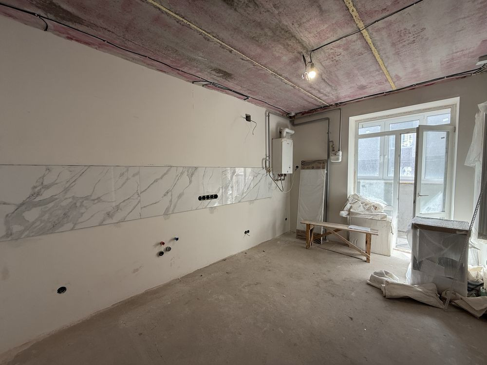 Двокімнатна квартира з незавершеним ремонтом. Індивідуальне газове! Ирпень - изображение 1