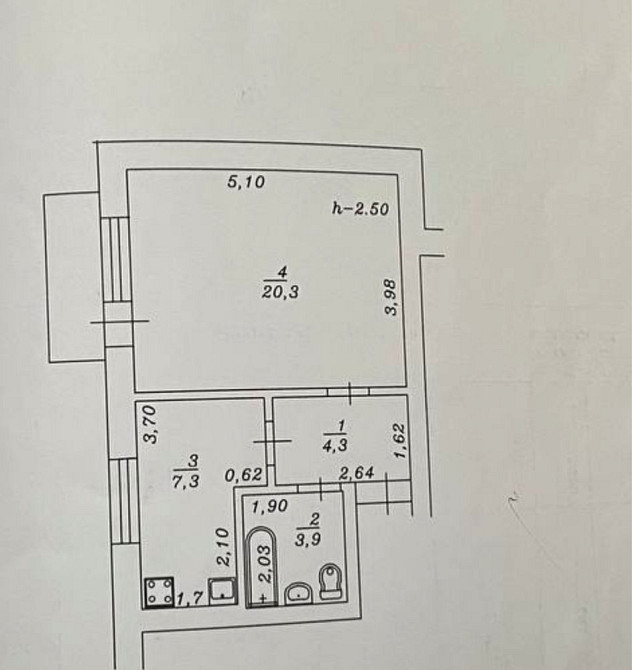 Продам  1к квартиру в Бучі Буча - зображення 7