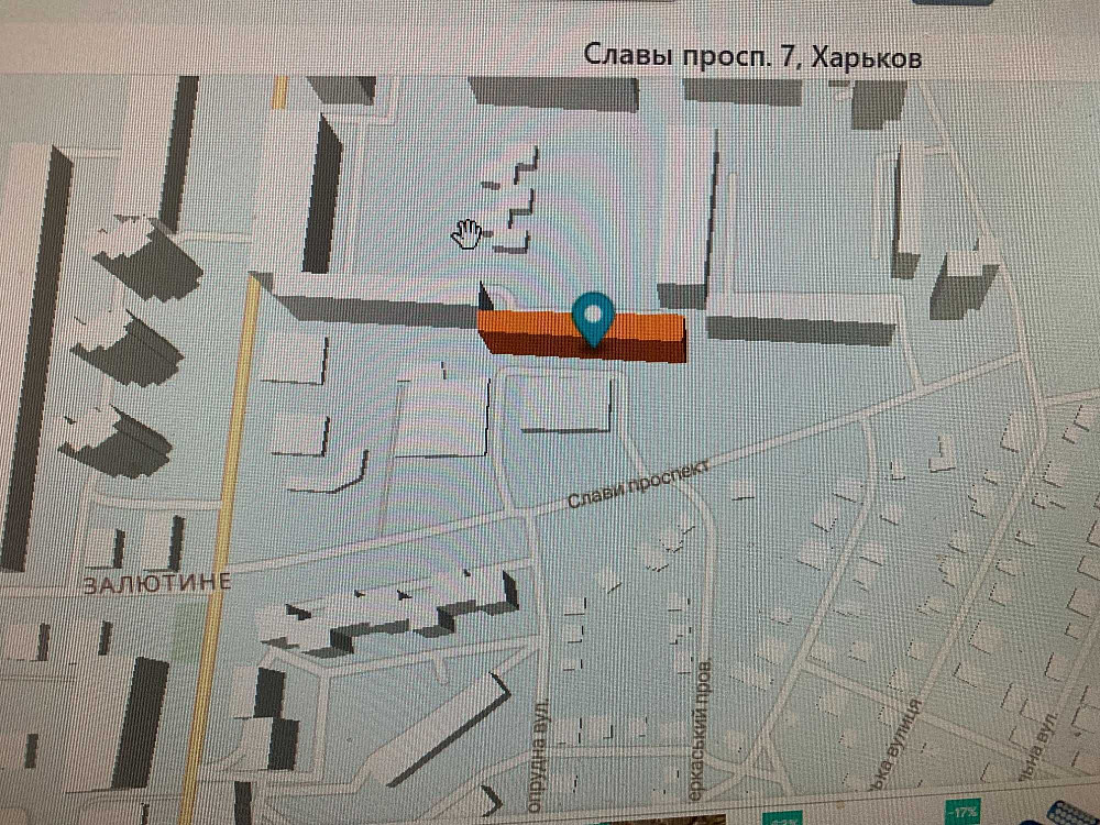 Аренда 1- кімн квартира 35м кв Залютине, Проспект Слави 7  4т + ком Харків - зображення 1