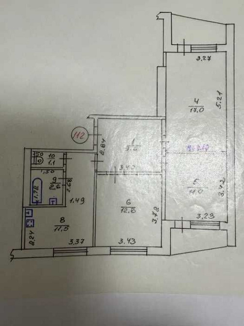 3 кімнатна квартира Північна Салтівка Наталії Ужвій 112  Є-ВІДНОВЛЕННЯ Харків - зображення 5